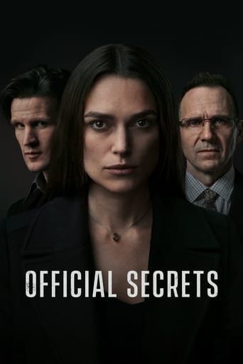 دانلود فیلم Official Secrets 2019 (اسرار رسمی) دوبله فارسی بدون سانسور